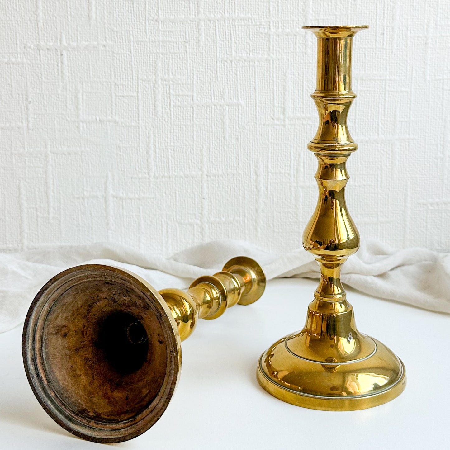 Pair of Brass Candlesticks