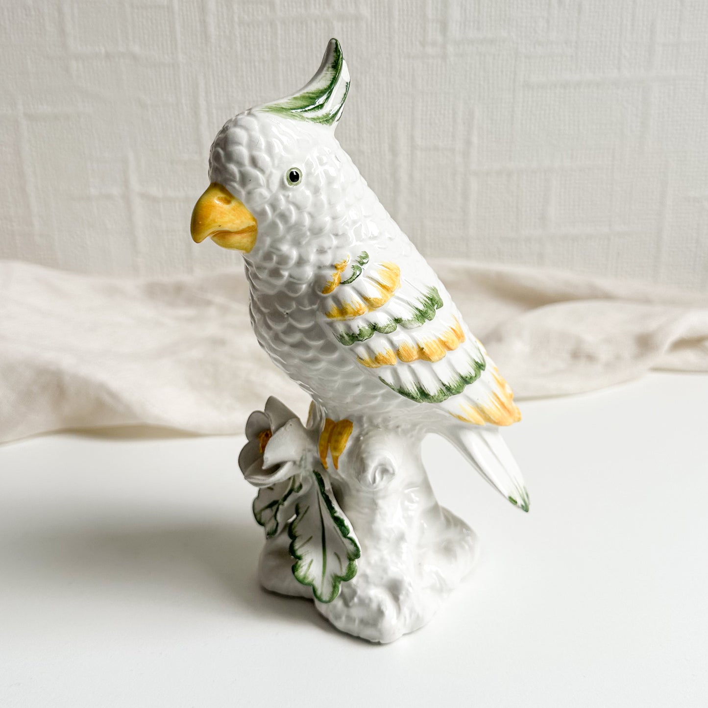 Italian Cockatoo Figurine