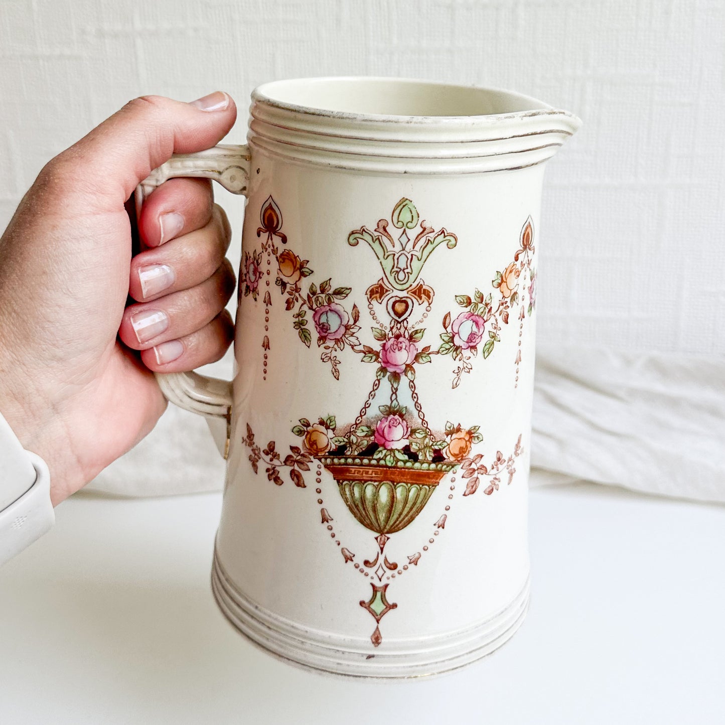 Antique Devon Ware Jug