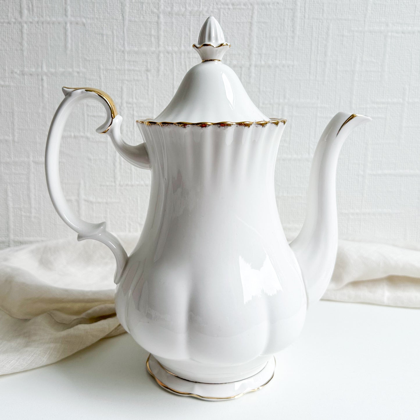 White Coffee Pot by Richmond