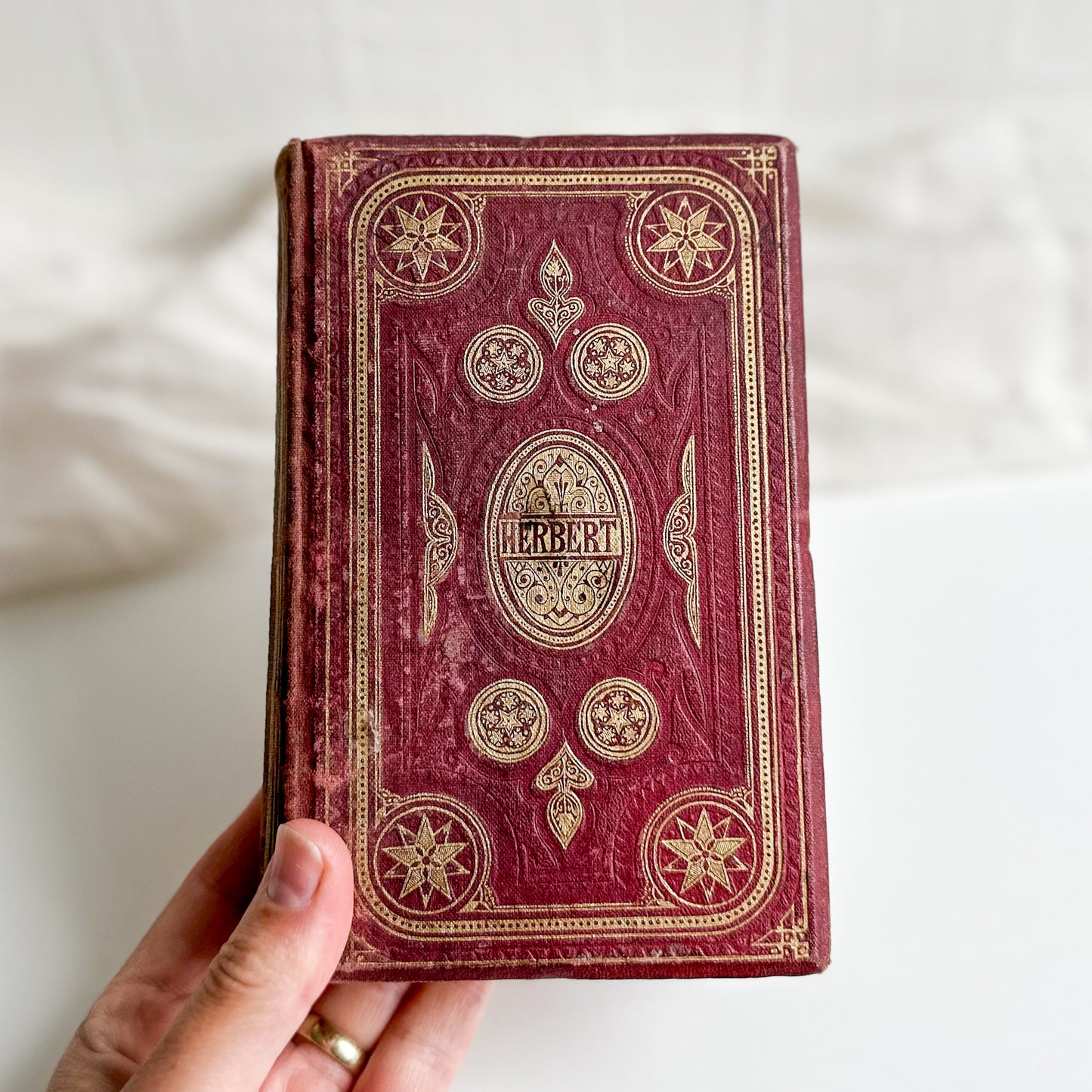 Herbert Antique Book from 1862