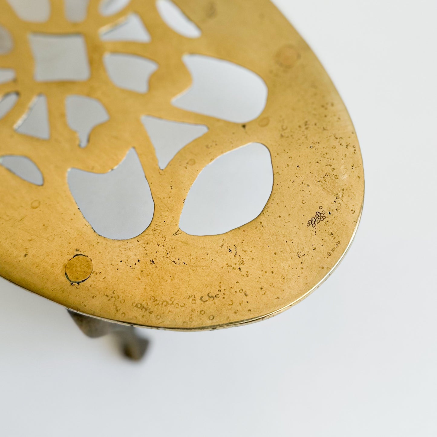 Brass Fireside Trivet
