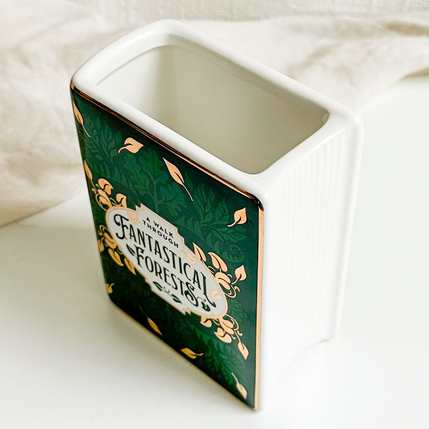 Book Shaped Vase