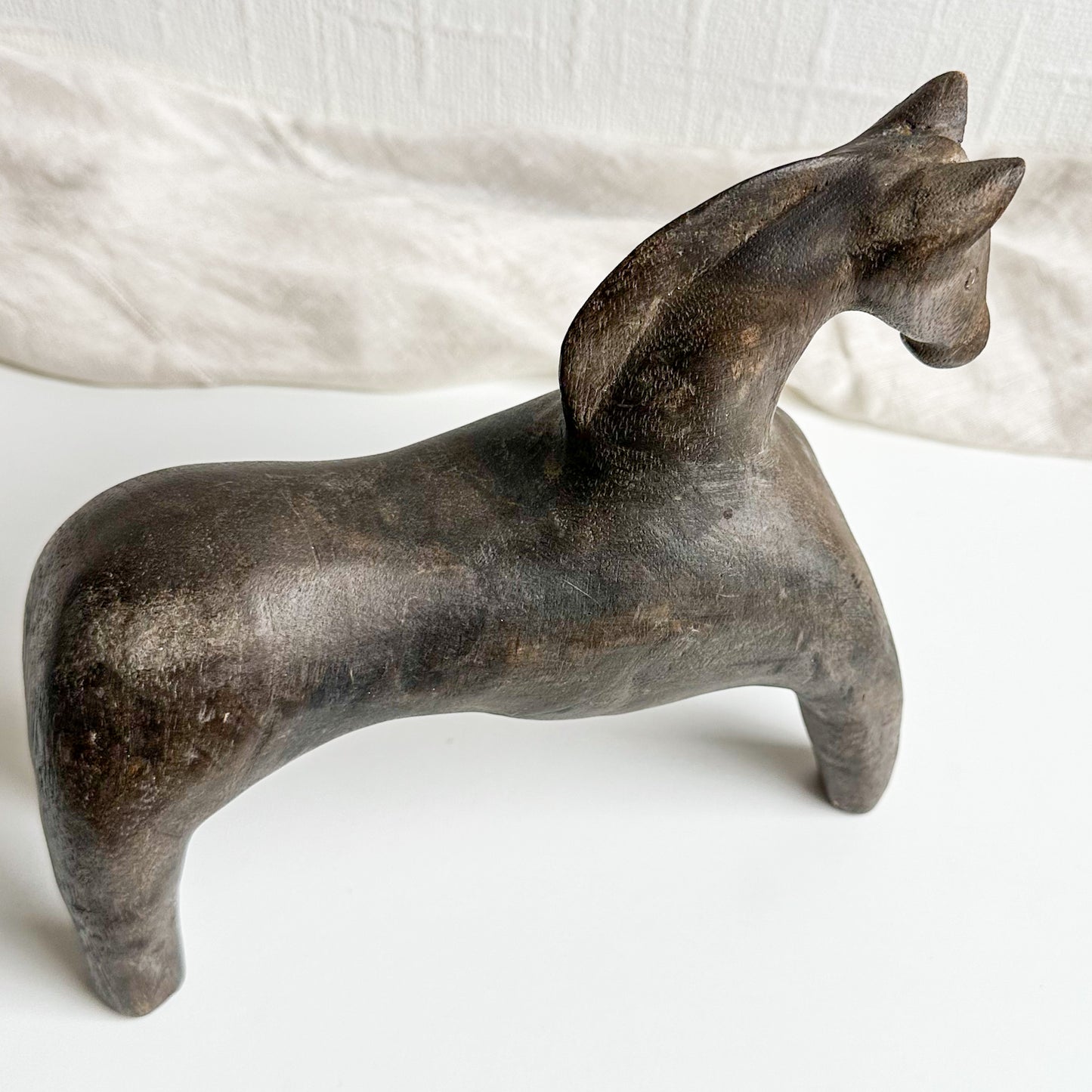 Wooden Hand Carved Horse