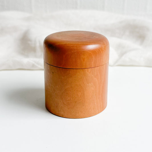 Round Wooden Box
