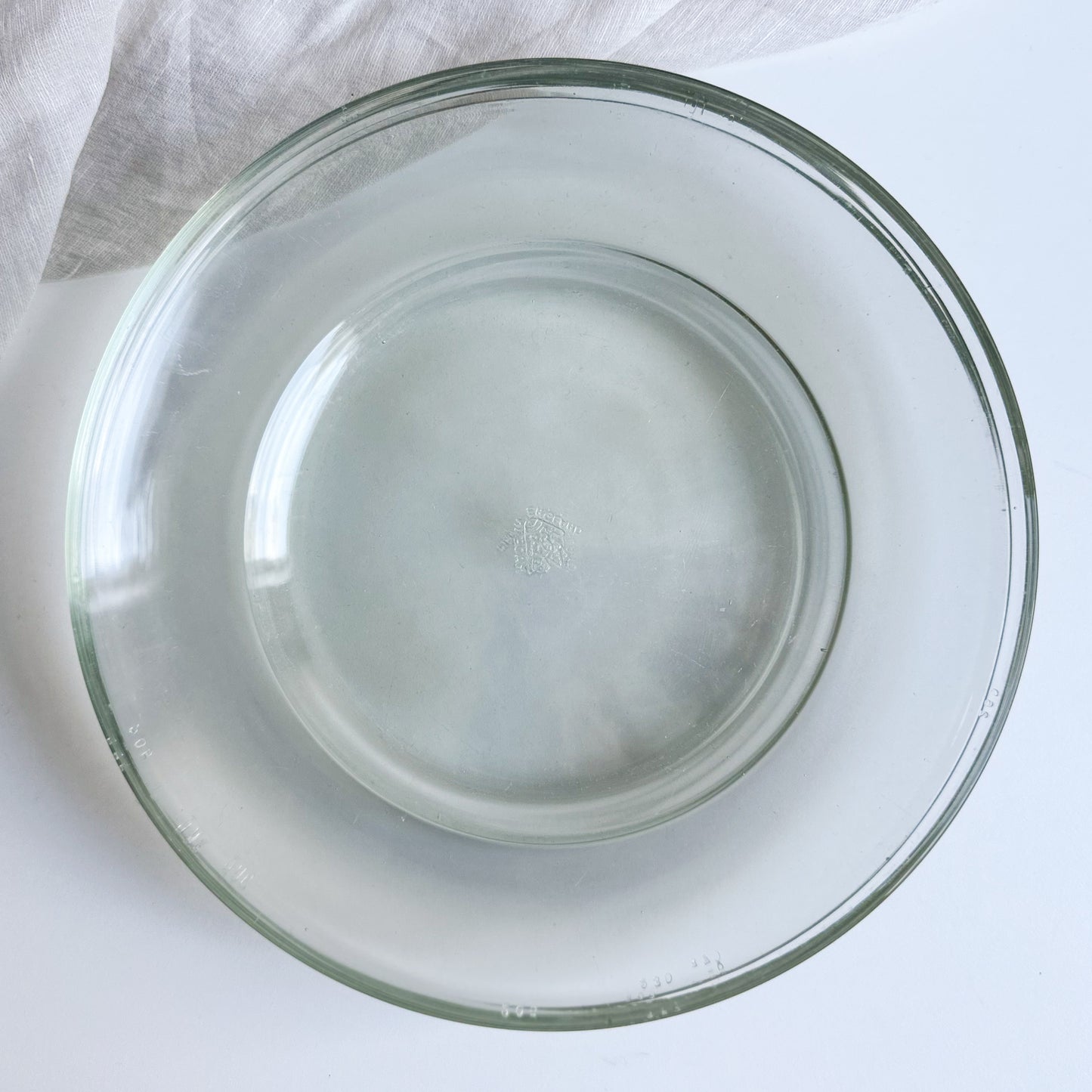 Set of 4 Pyrex Glass Plates