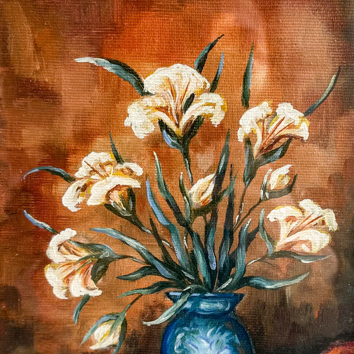 Original Floral Oil Painting