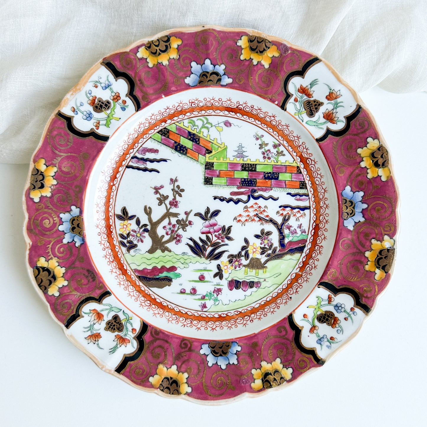Antique MASON’S Plate