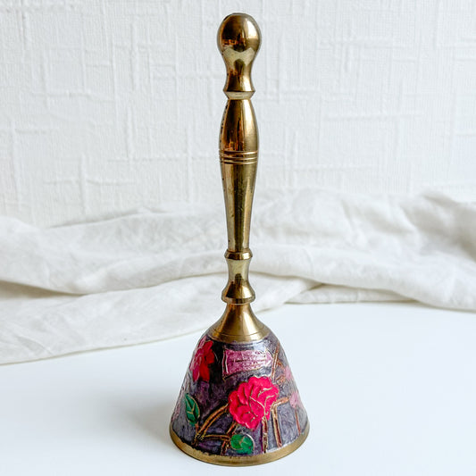 Cloisonne Brass Bell