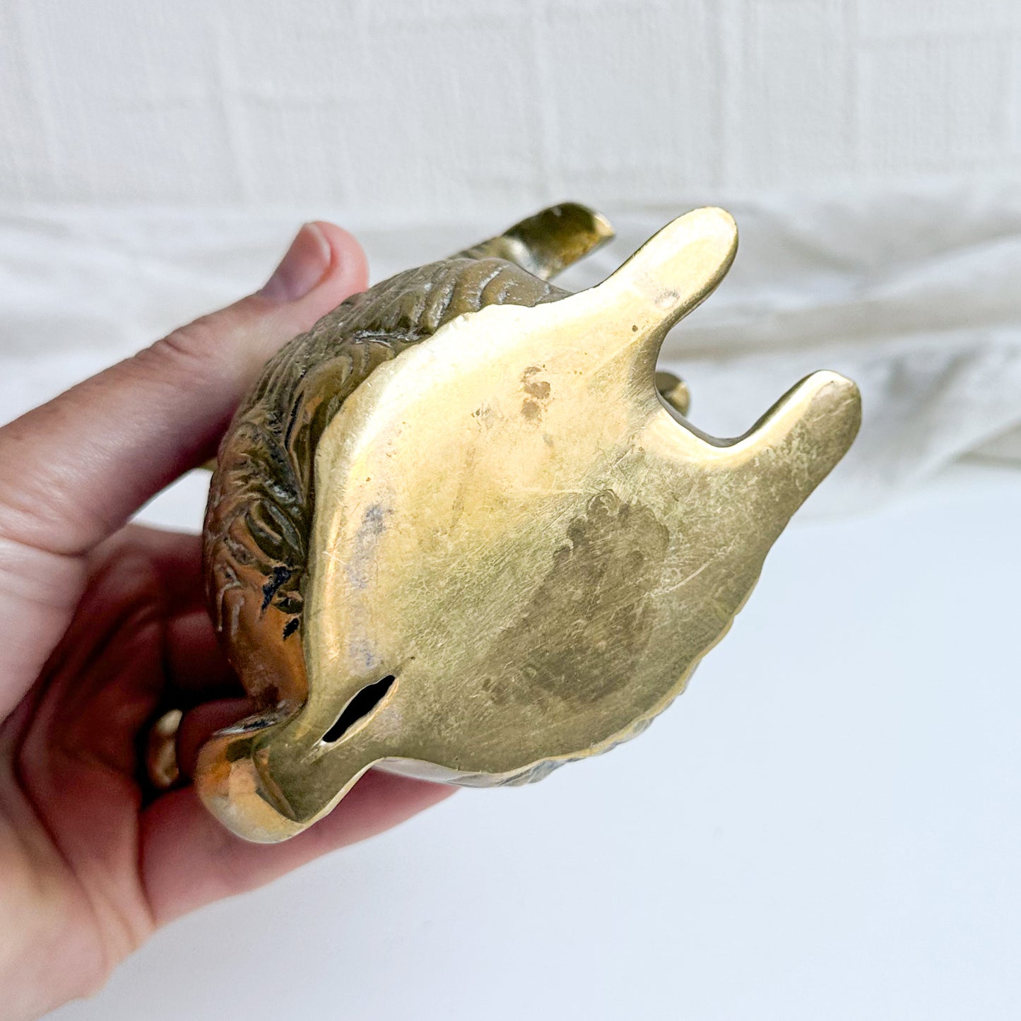 Brass Rabbit Figurine