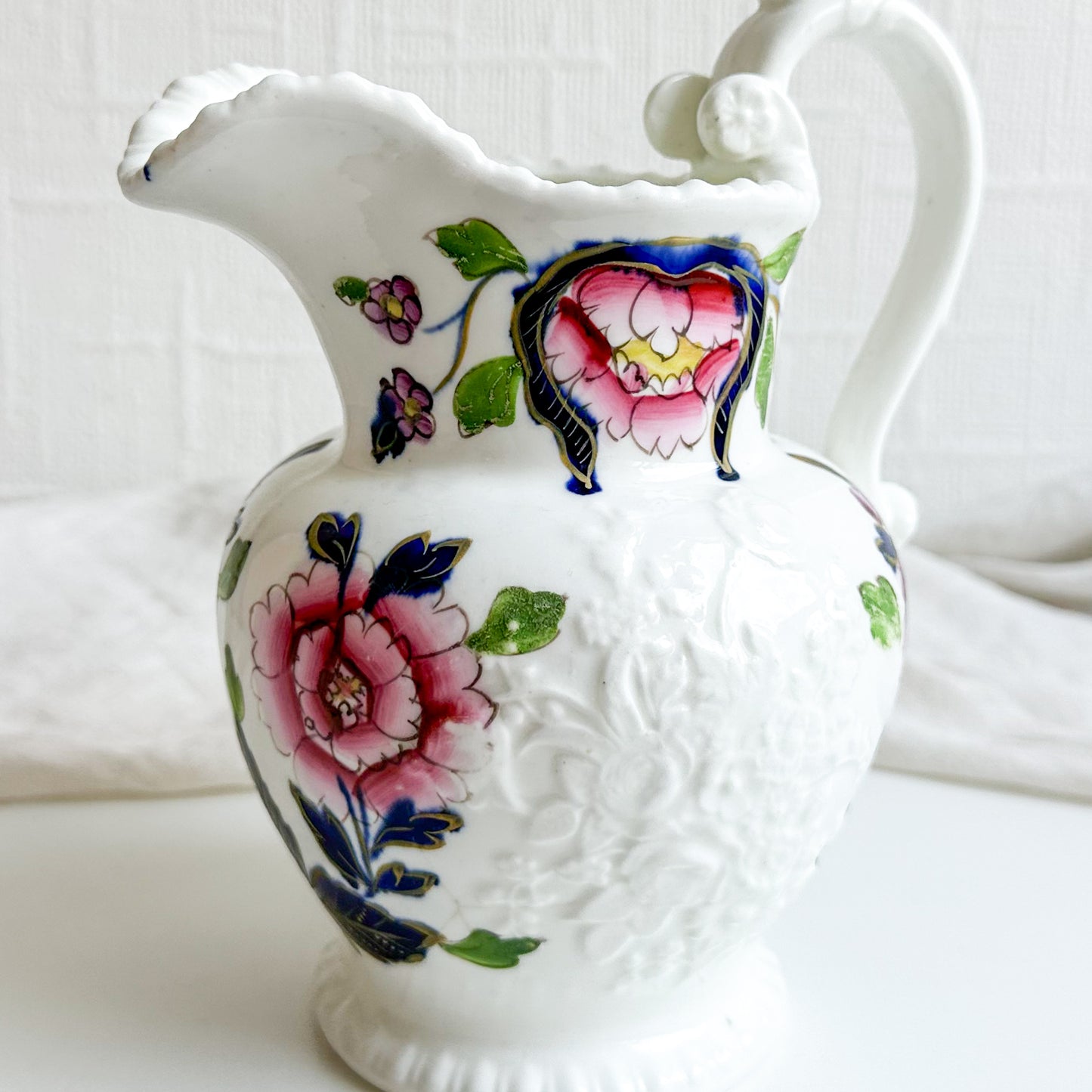 Antique Embossed Jug