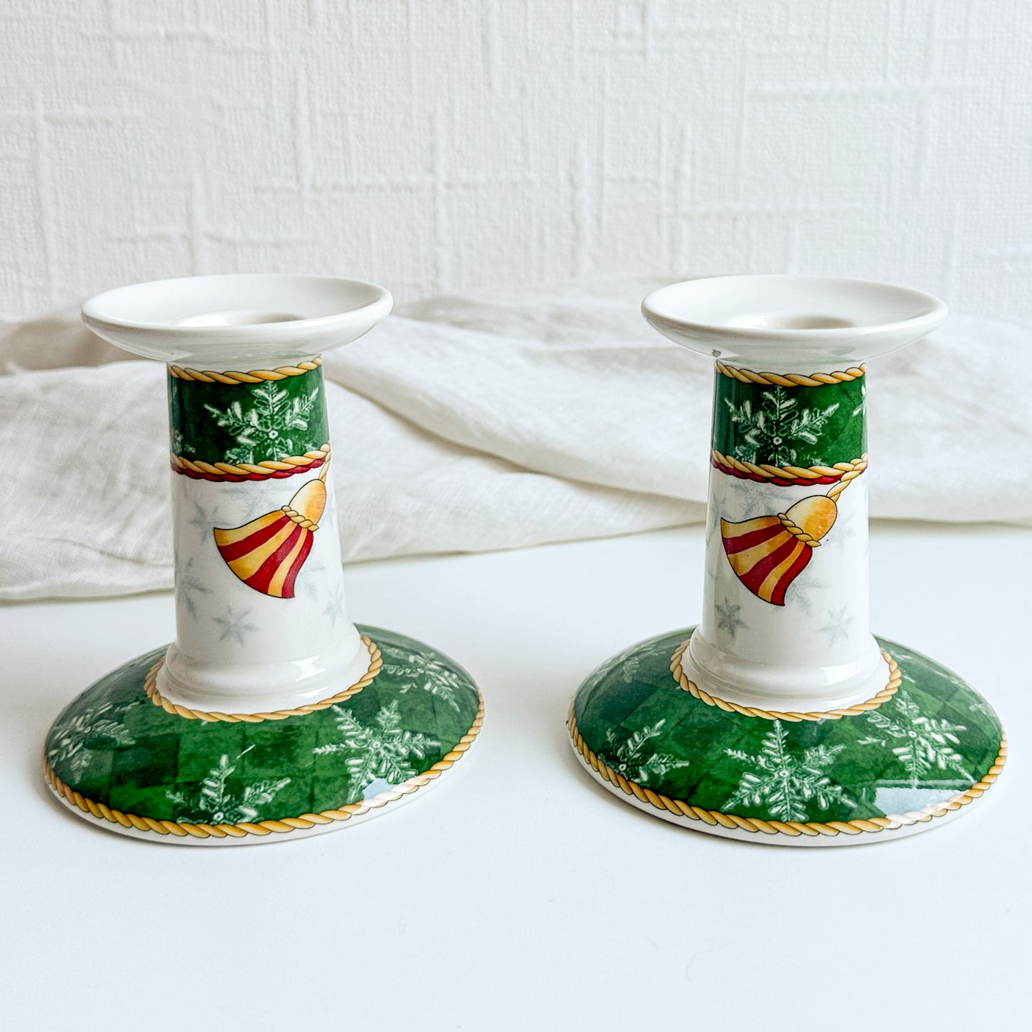 Pair of Wedgwood Candle Holders