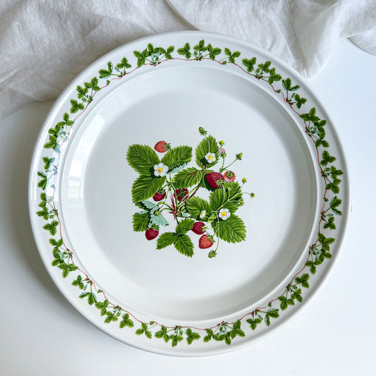 Large Portmeirion “Summer Strawberries” Plate