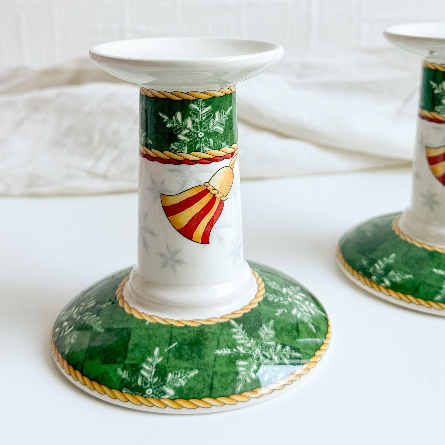 Pair of Wedgwood Candle Holders