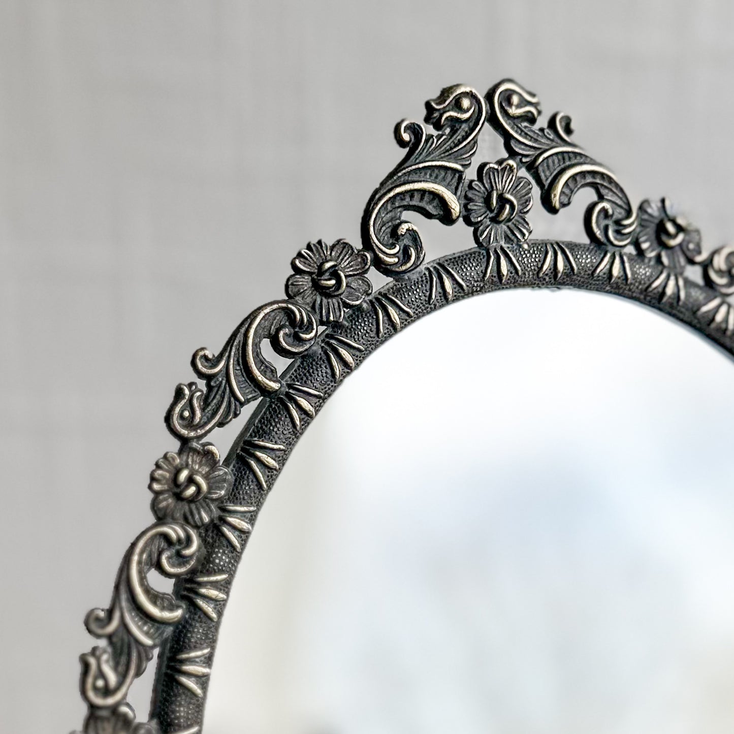 Regency Brass Table Mirror