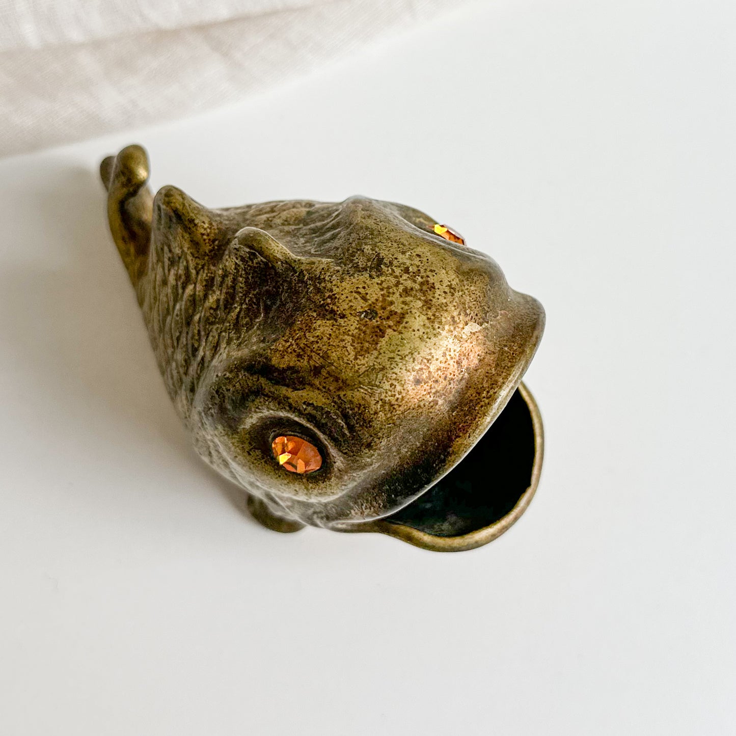 Brass Fish Ashtray / Trinket Dish