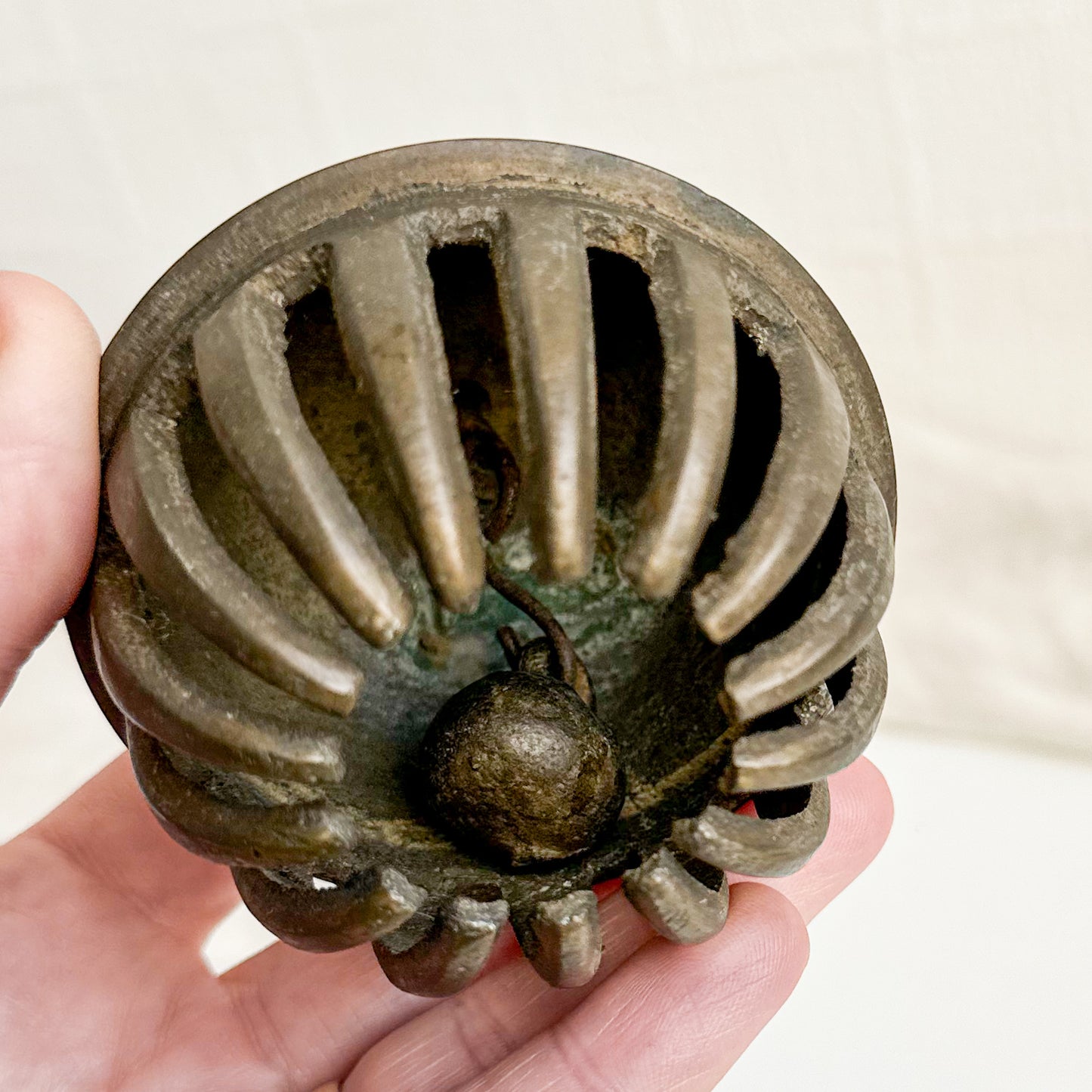 Brass Elephant Claw Bell