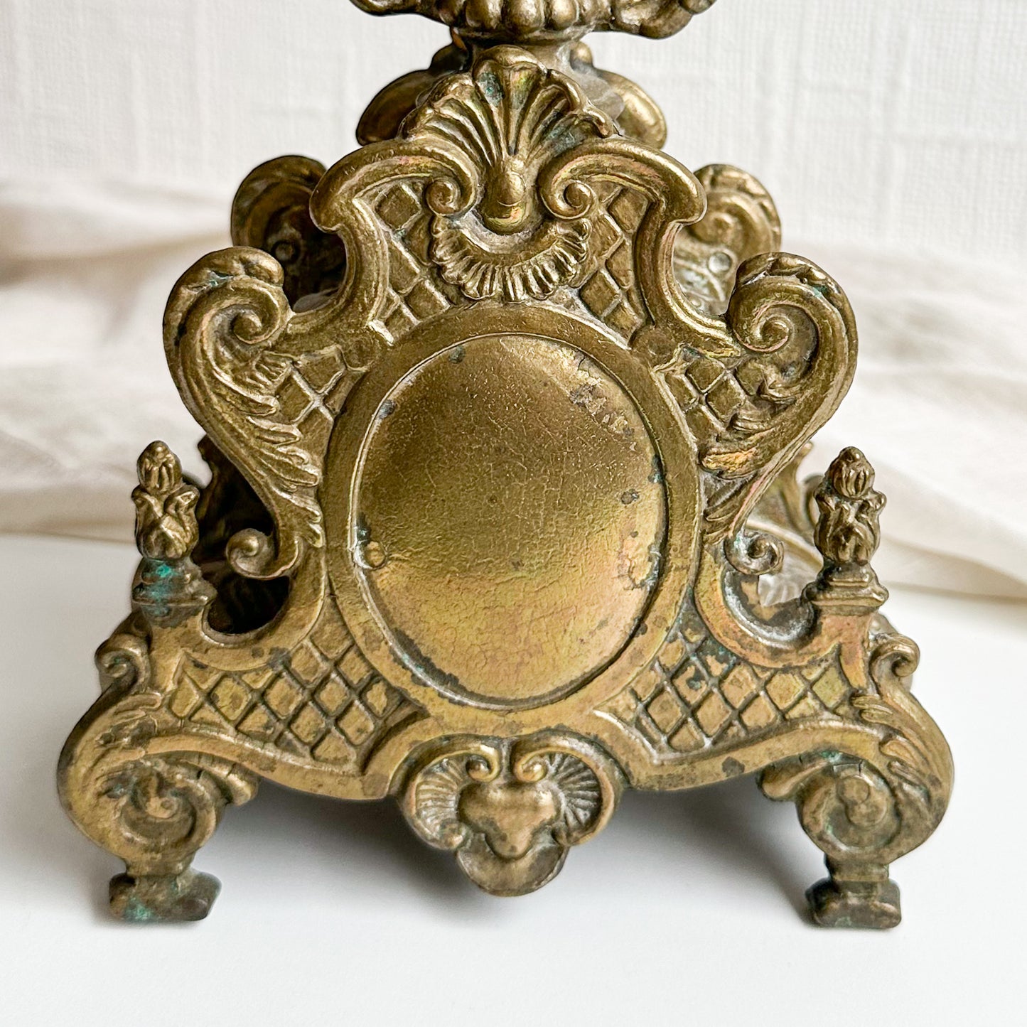 Ornate Bronze Candelabra