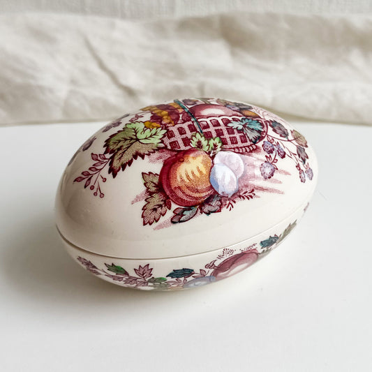 Mason’s Egg Shaped Trinket Box