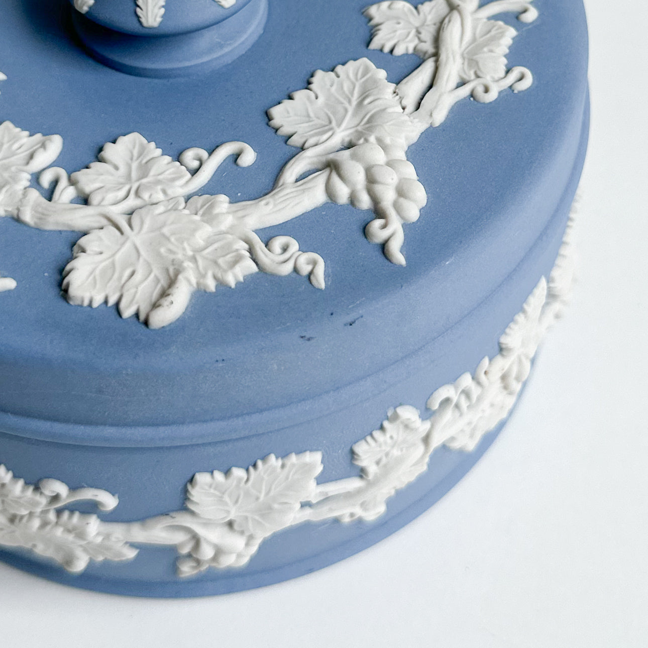 Jasperware Round Box by Wedgwood