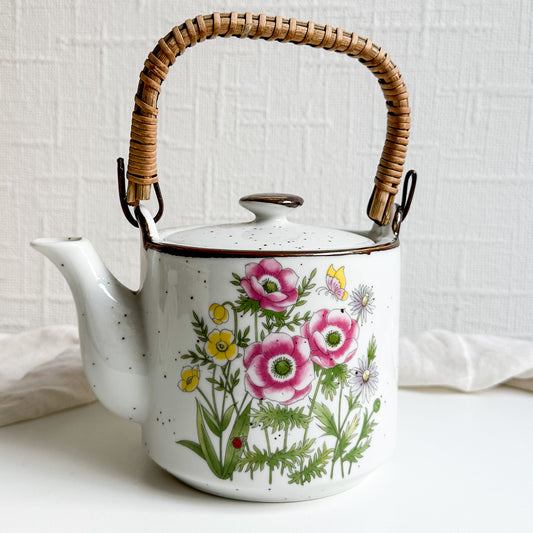 Floral Japanese Teapot