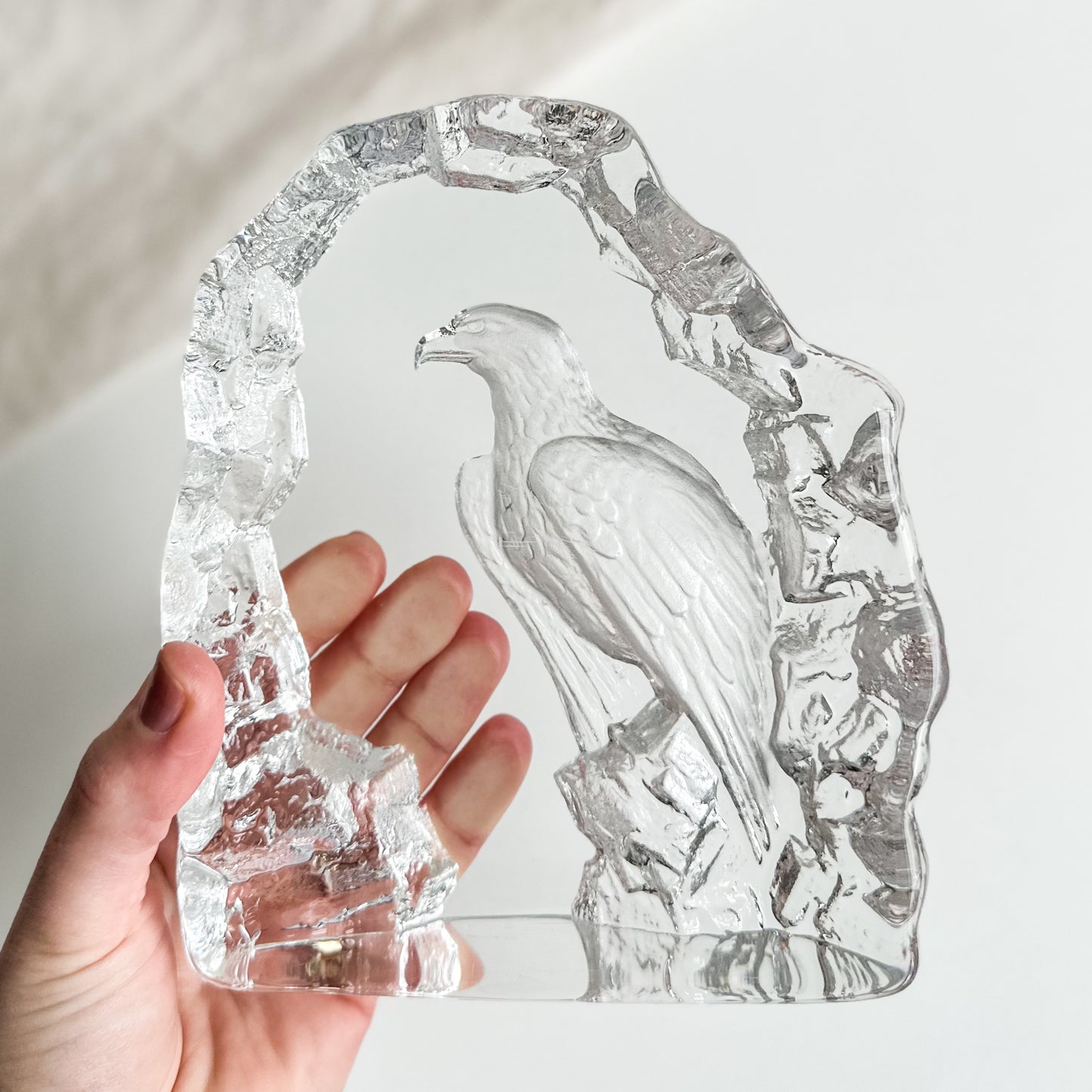 Royal Krona Crystal Sculpture