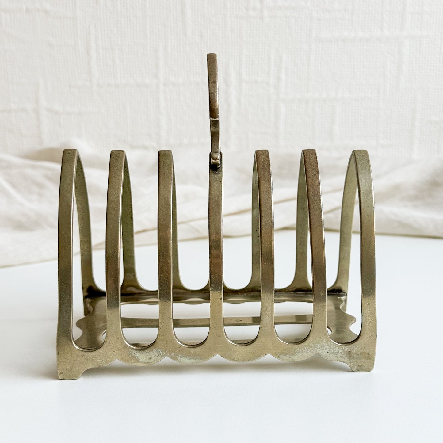 Antique Silver Plated Toast Rack