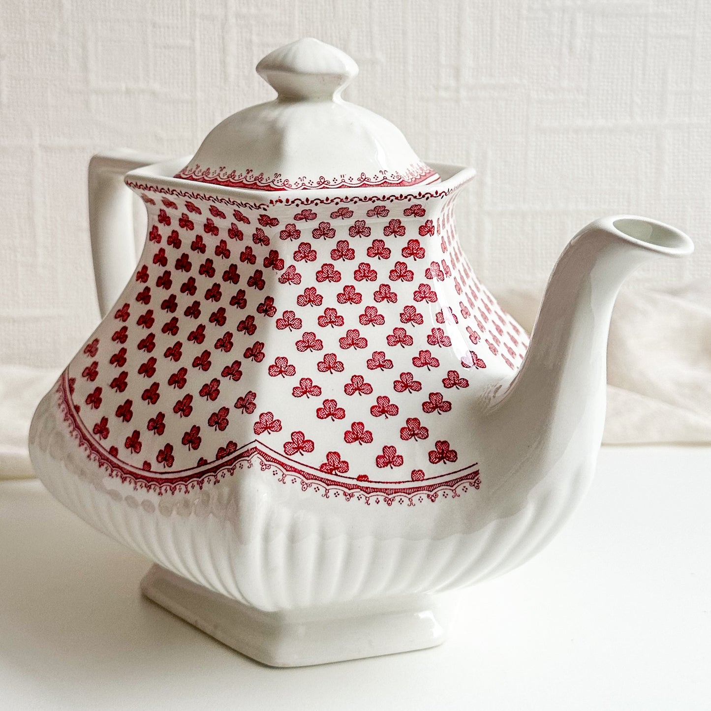 Red Clover Teapot by Adam’s