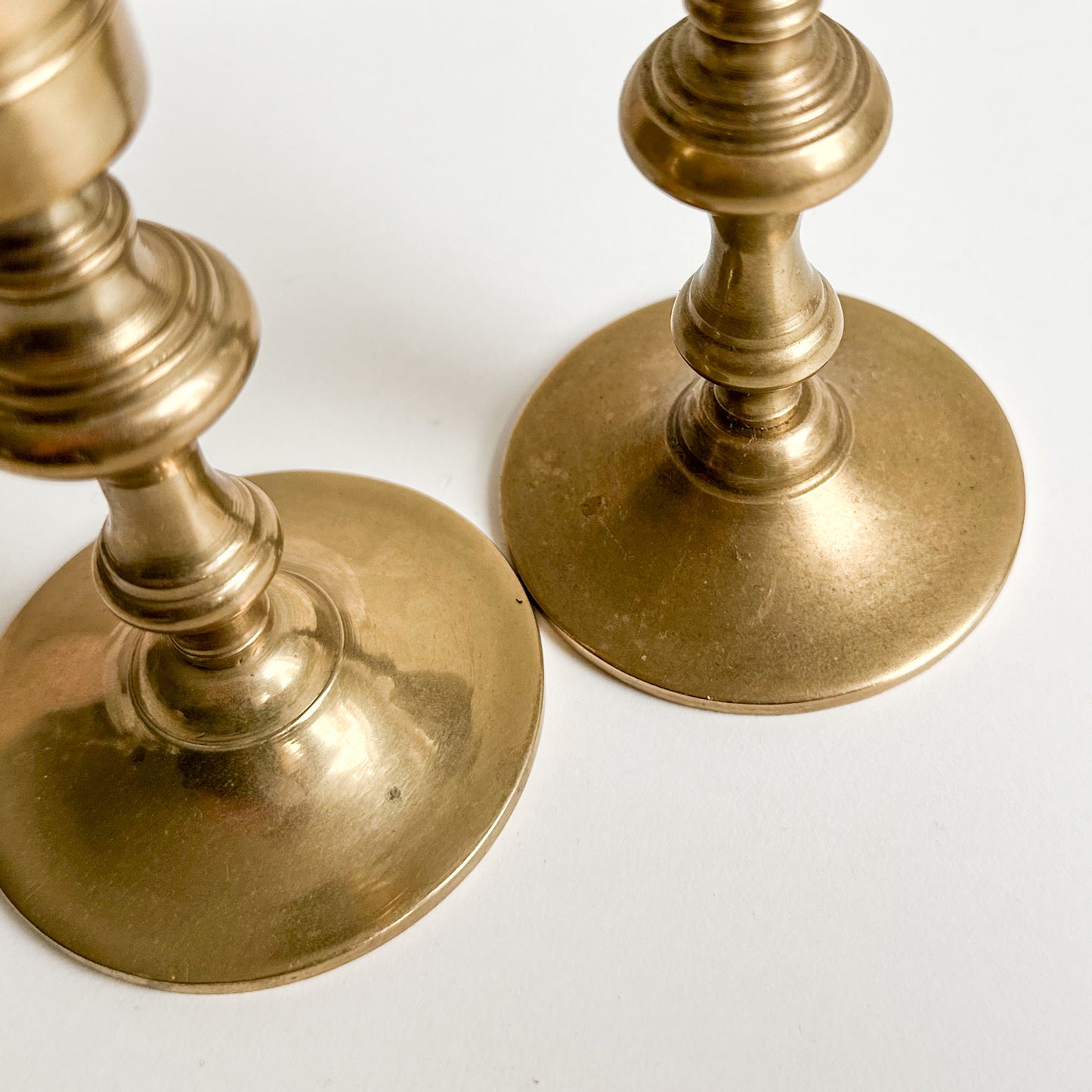 Pair of Brass Candlesticks