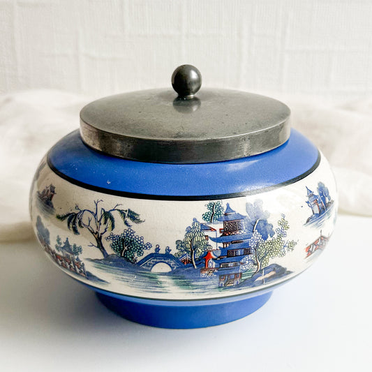 Antique Bowl with Lid