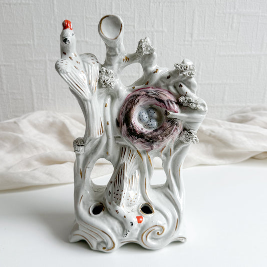 Antique Staffordshire Quill Holder