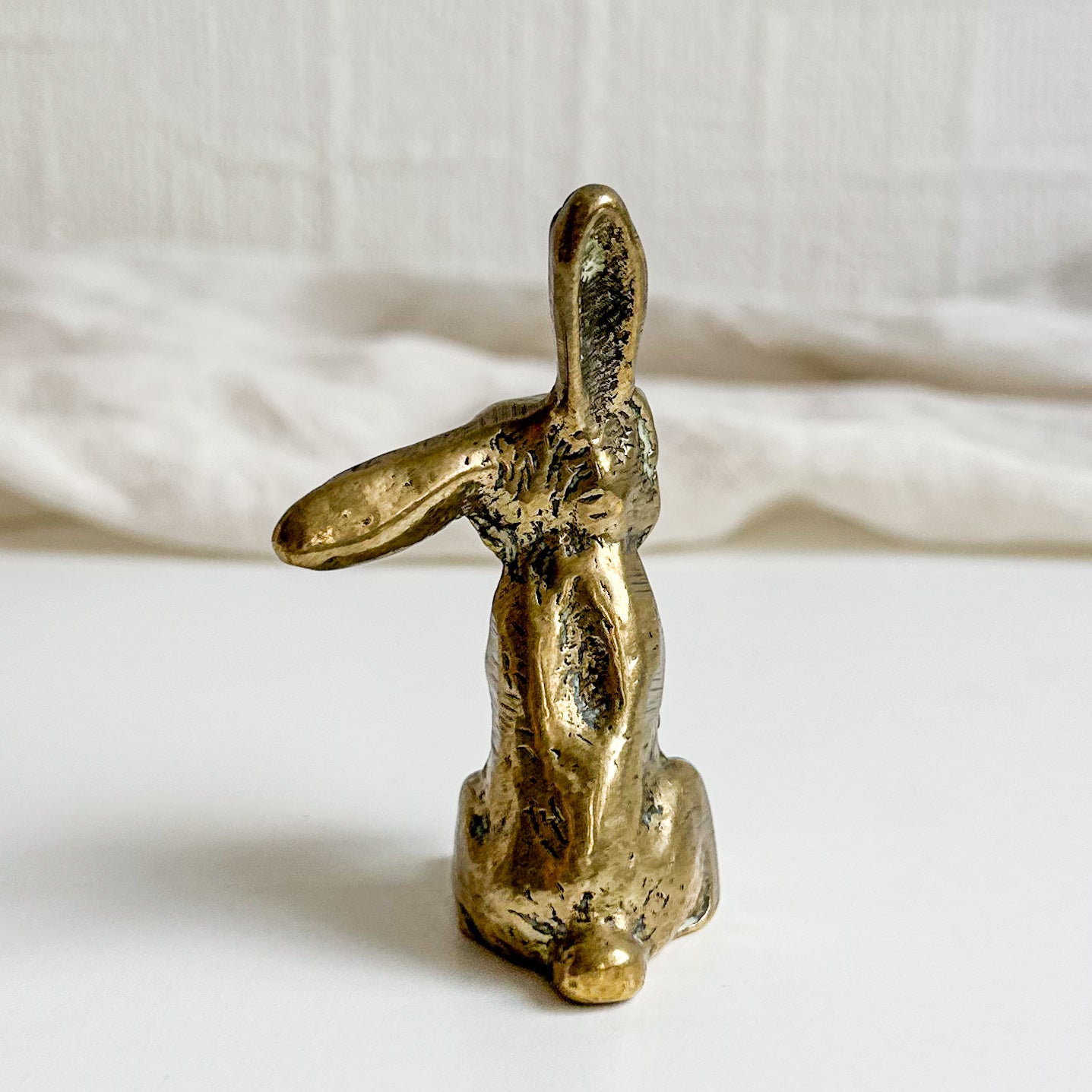 Small Brass Rabbit – Angela's Vintage Shop