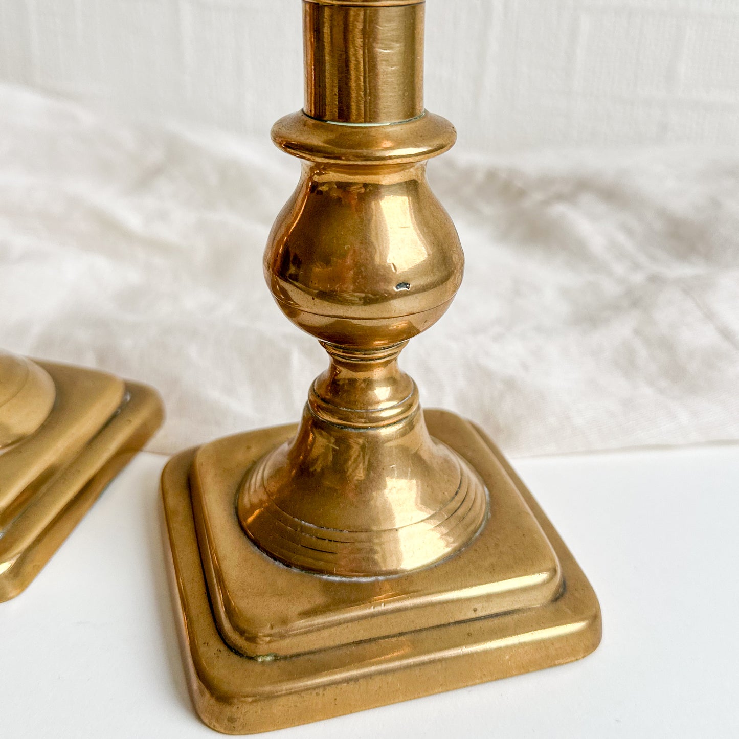 Pair of Brass Candlesticks