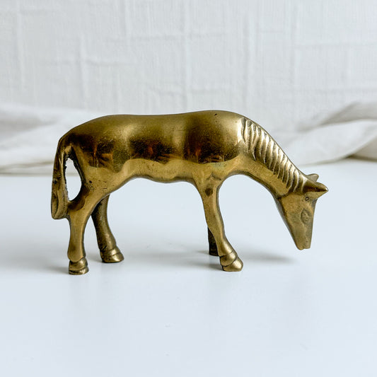 Brass Horse Figurine