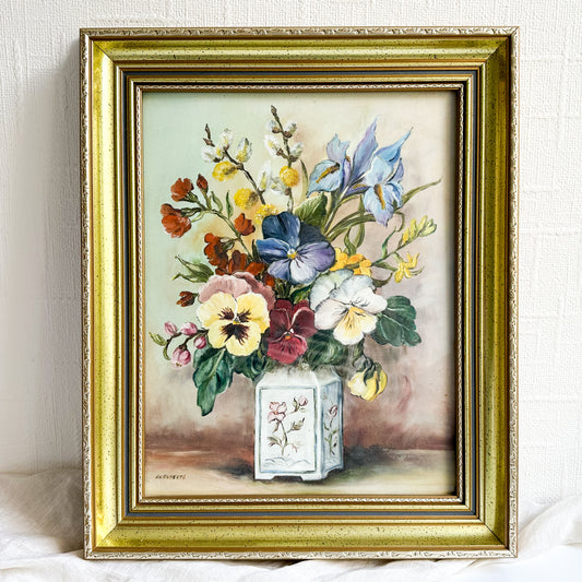 Original Floral Oil Painting