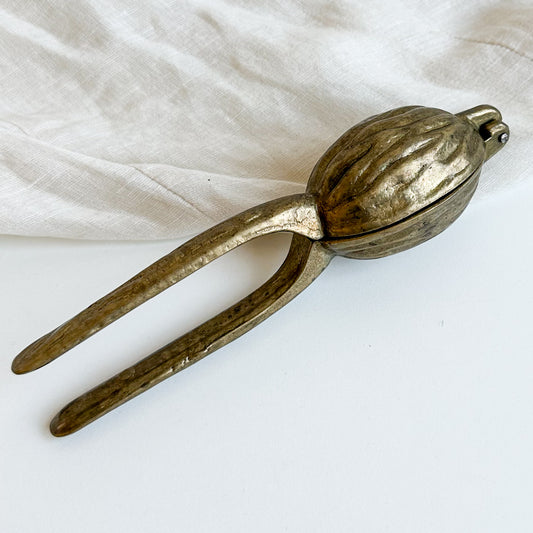 Brass Walnut Nutcracker