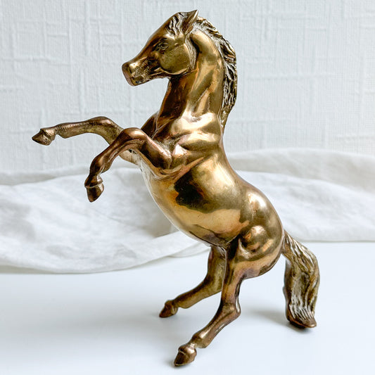 Brass Horse Figurine