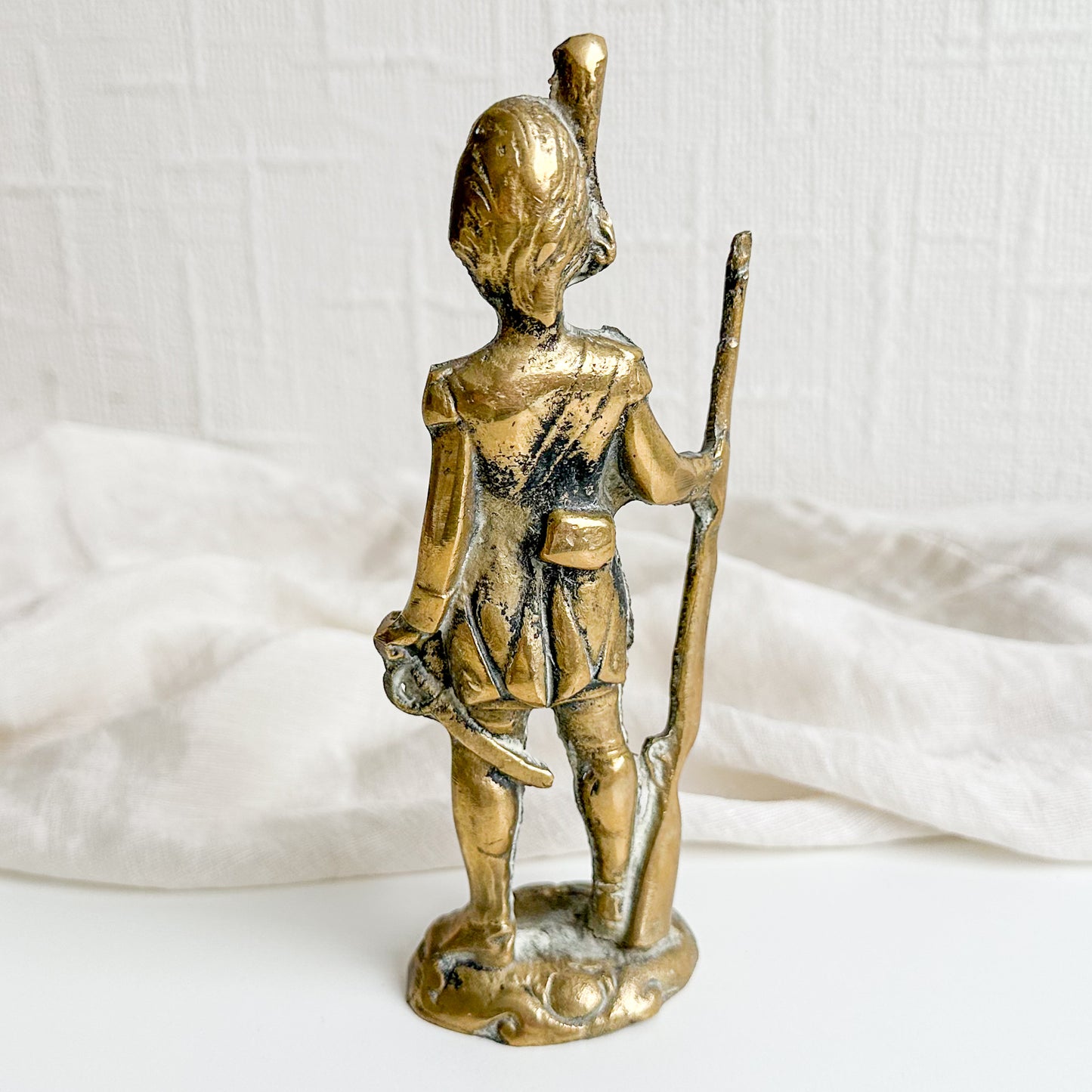 Brass Soldier Figurine - 1