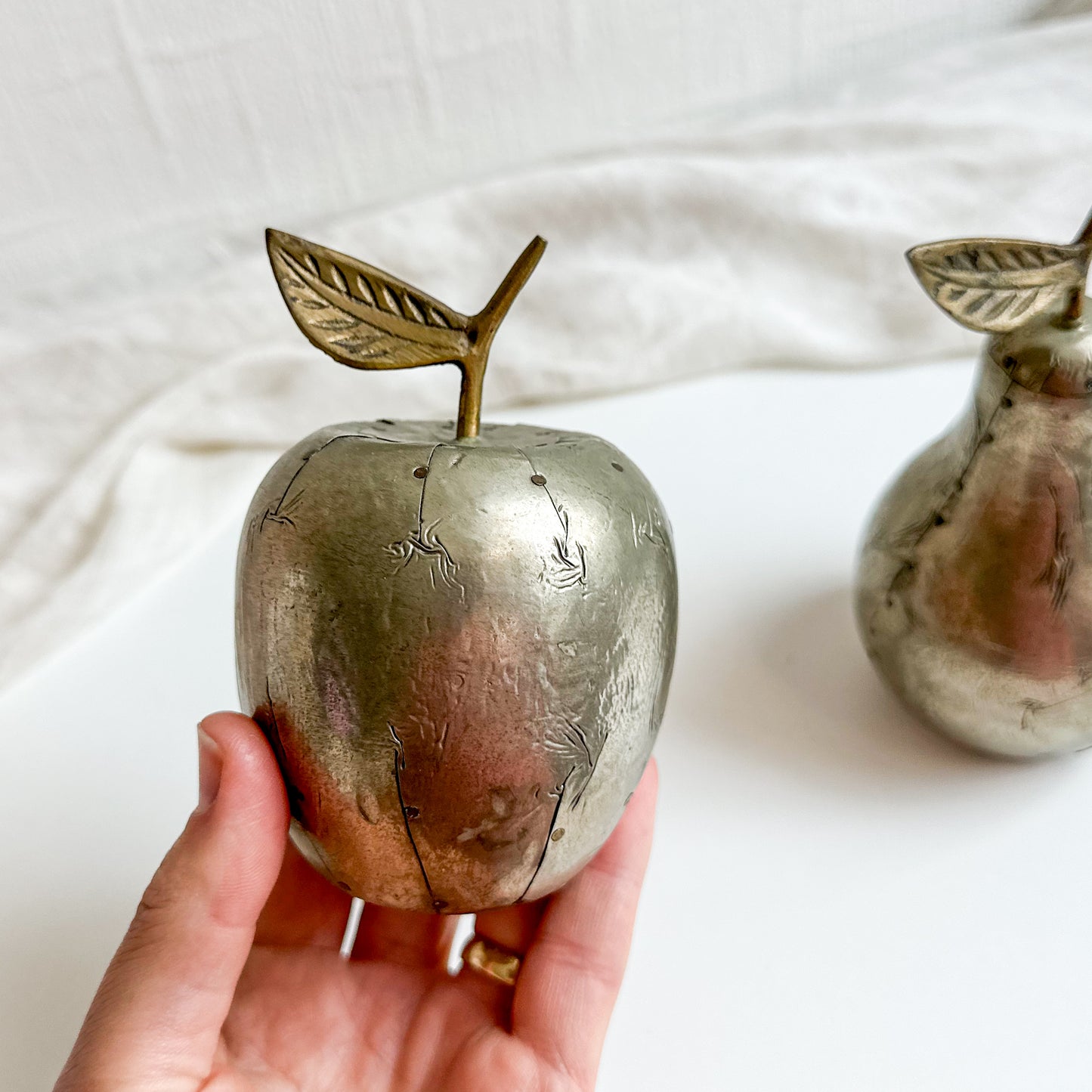 Set of Apple and Pear Decorations