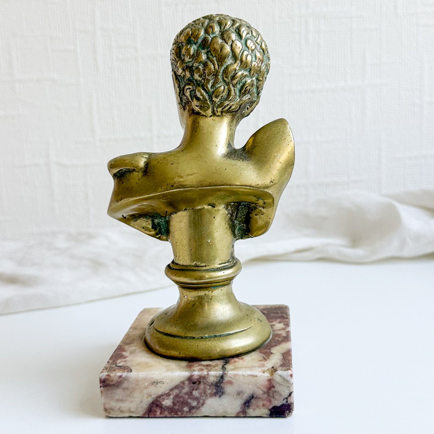 Brass Hermes Bust