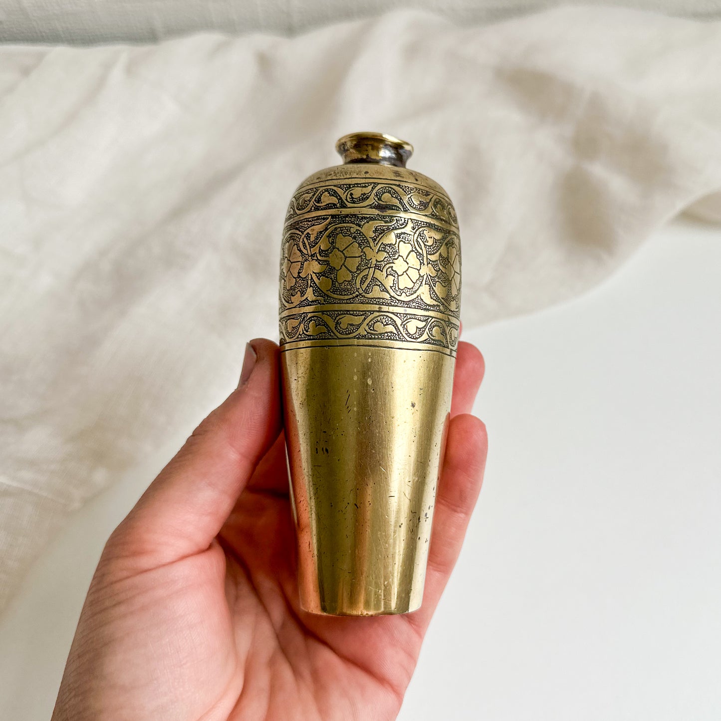 Small Brass Vase