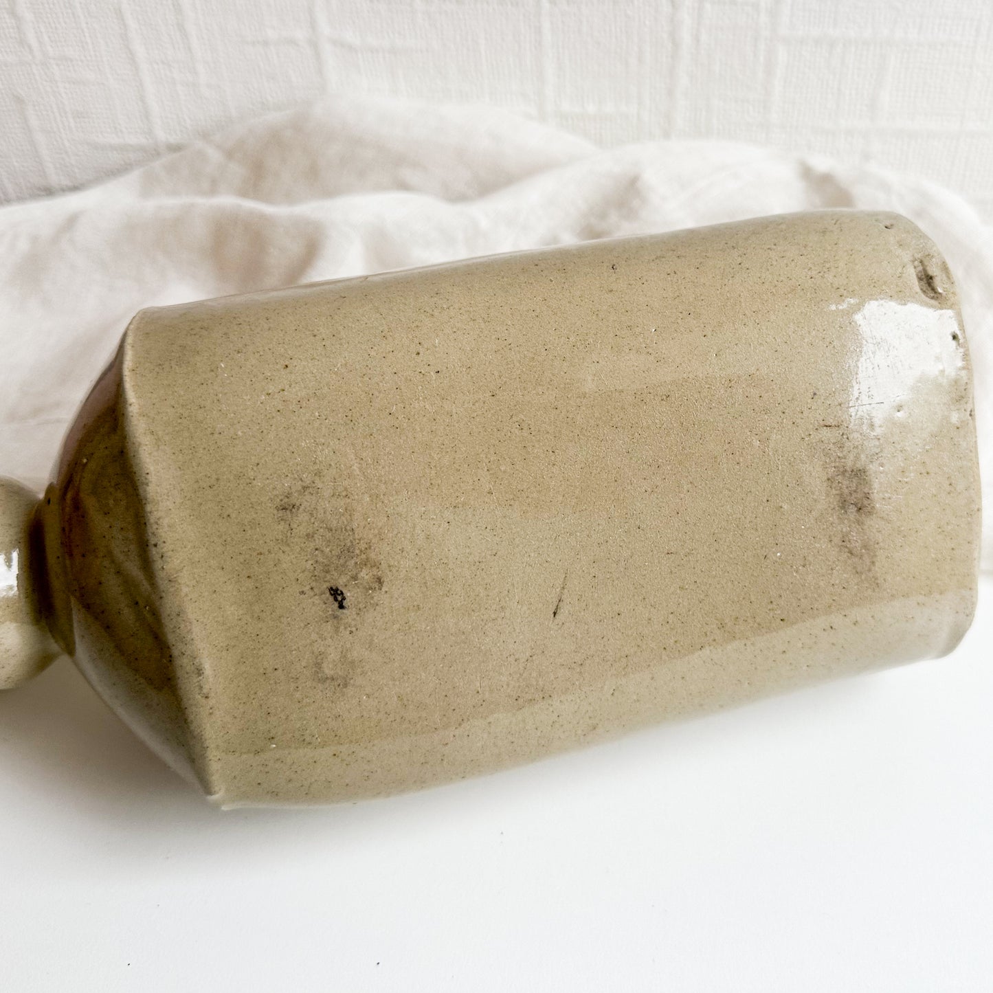 Victorian Stoneware Hot Water Bottle