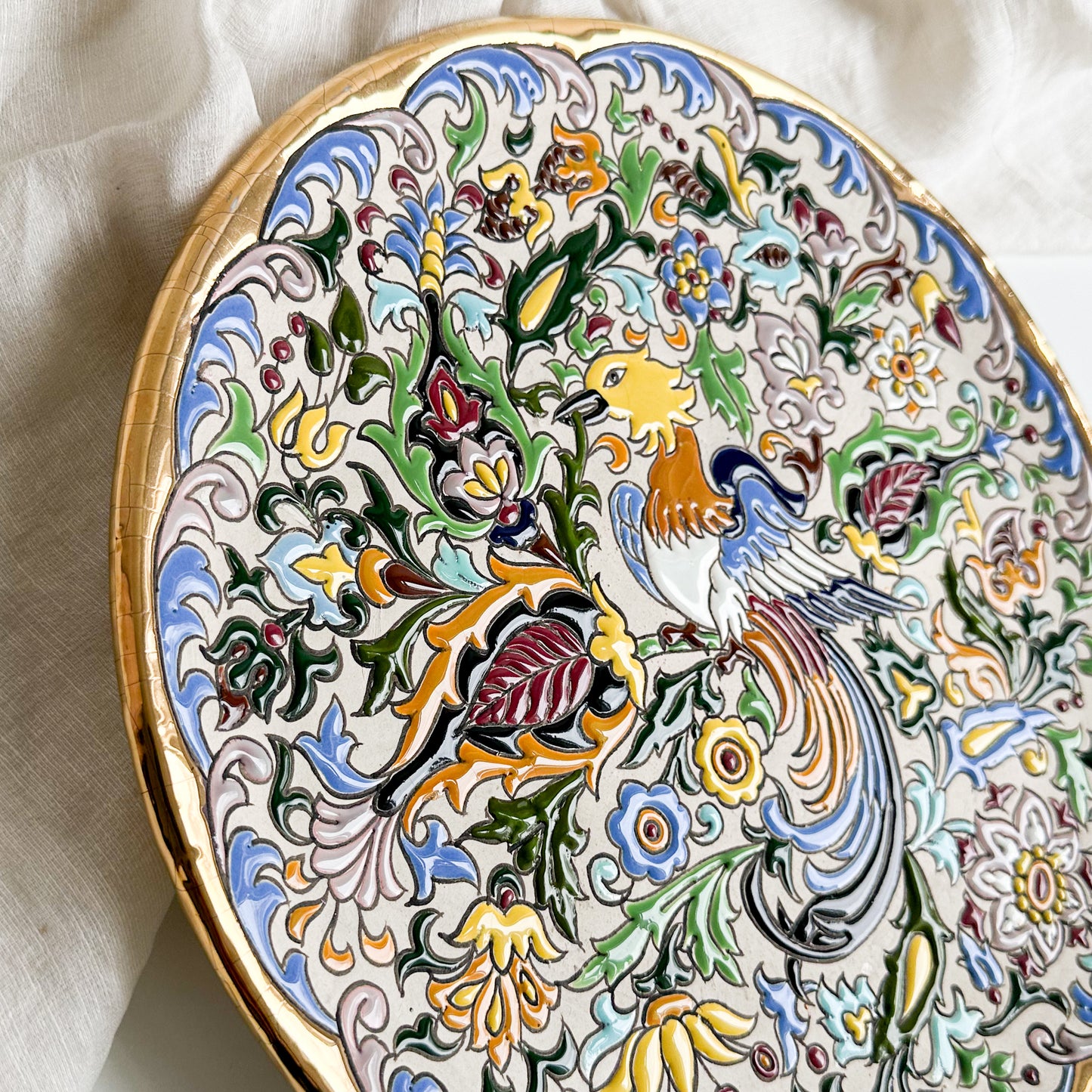 Spanish Bird Wall Plate