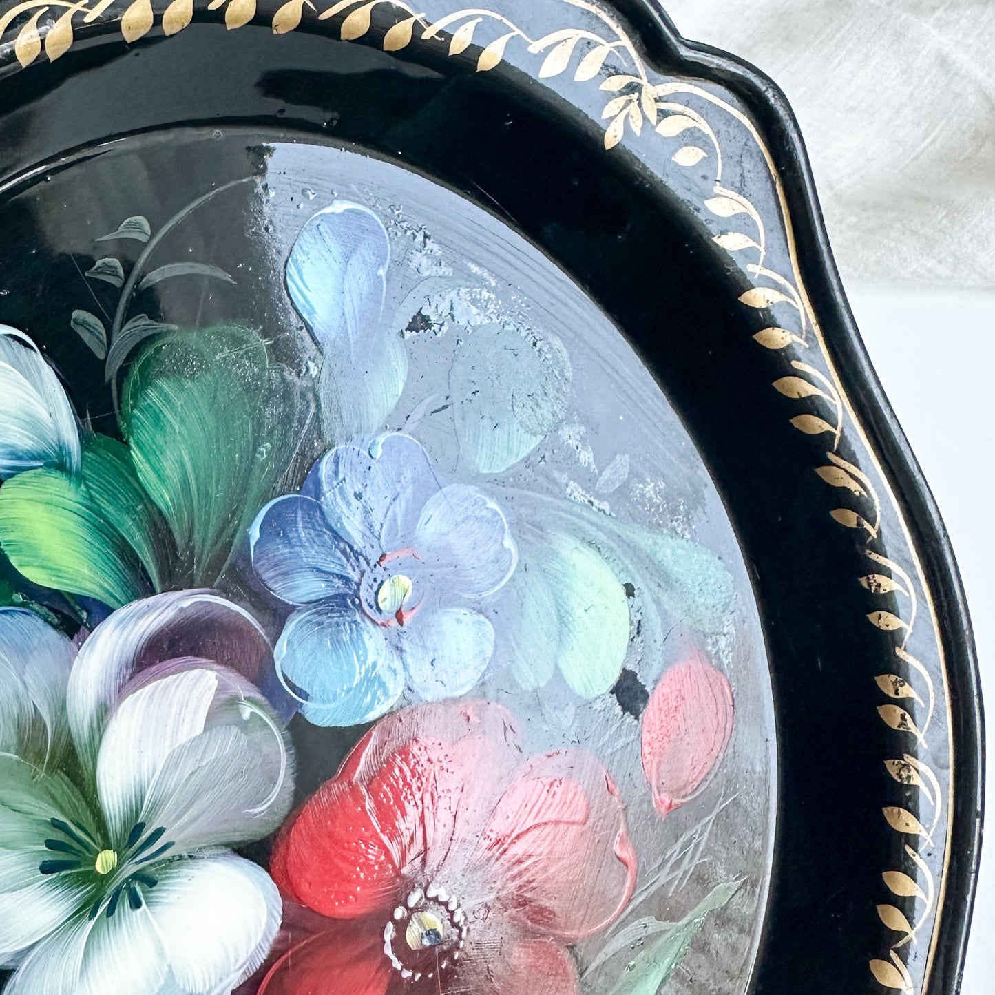 Pair of Russian Trays