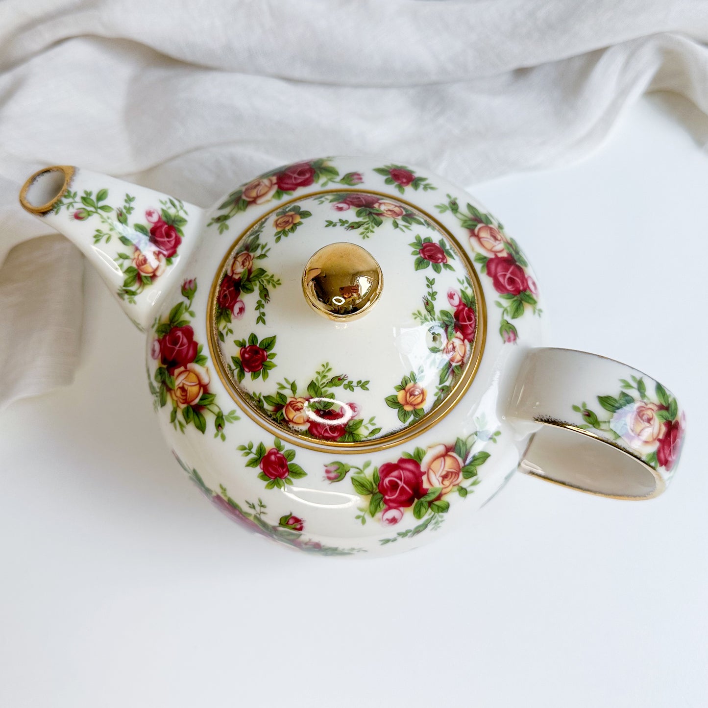 Royal Albert “Old Country Roses” Teapot