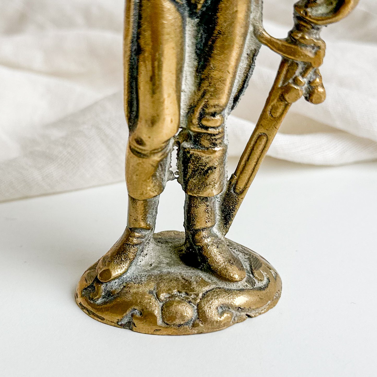 Brass Soldier Figurine - 2