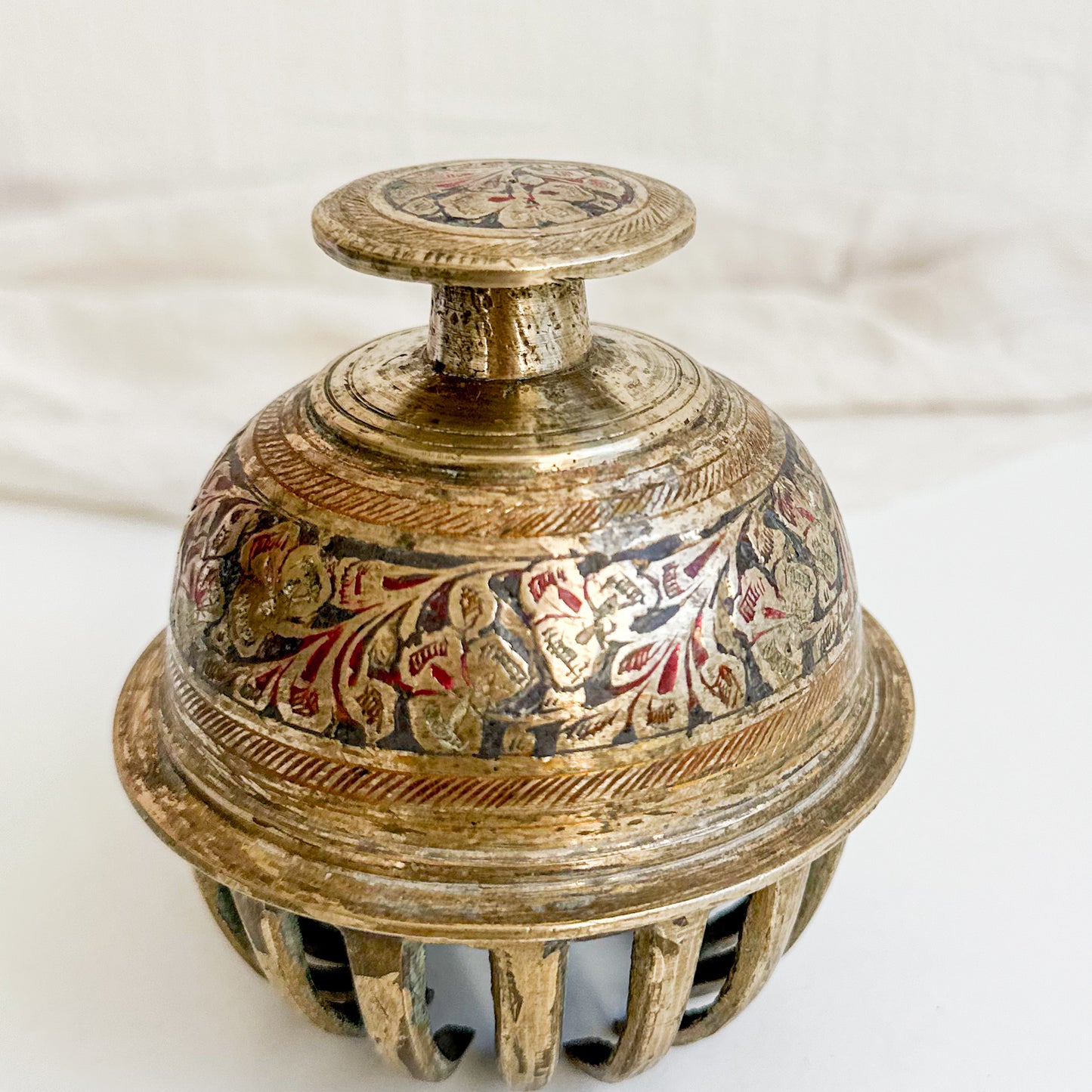 Brass Elephant Claw Bell