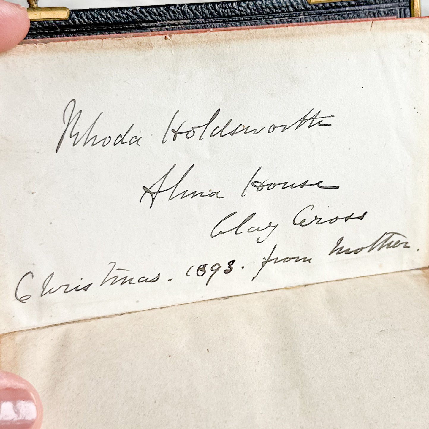 Victorian Leather Bound Common Prayer