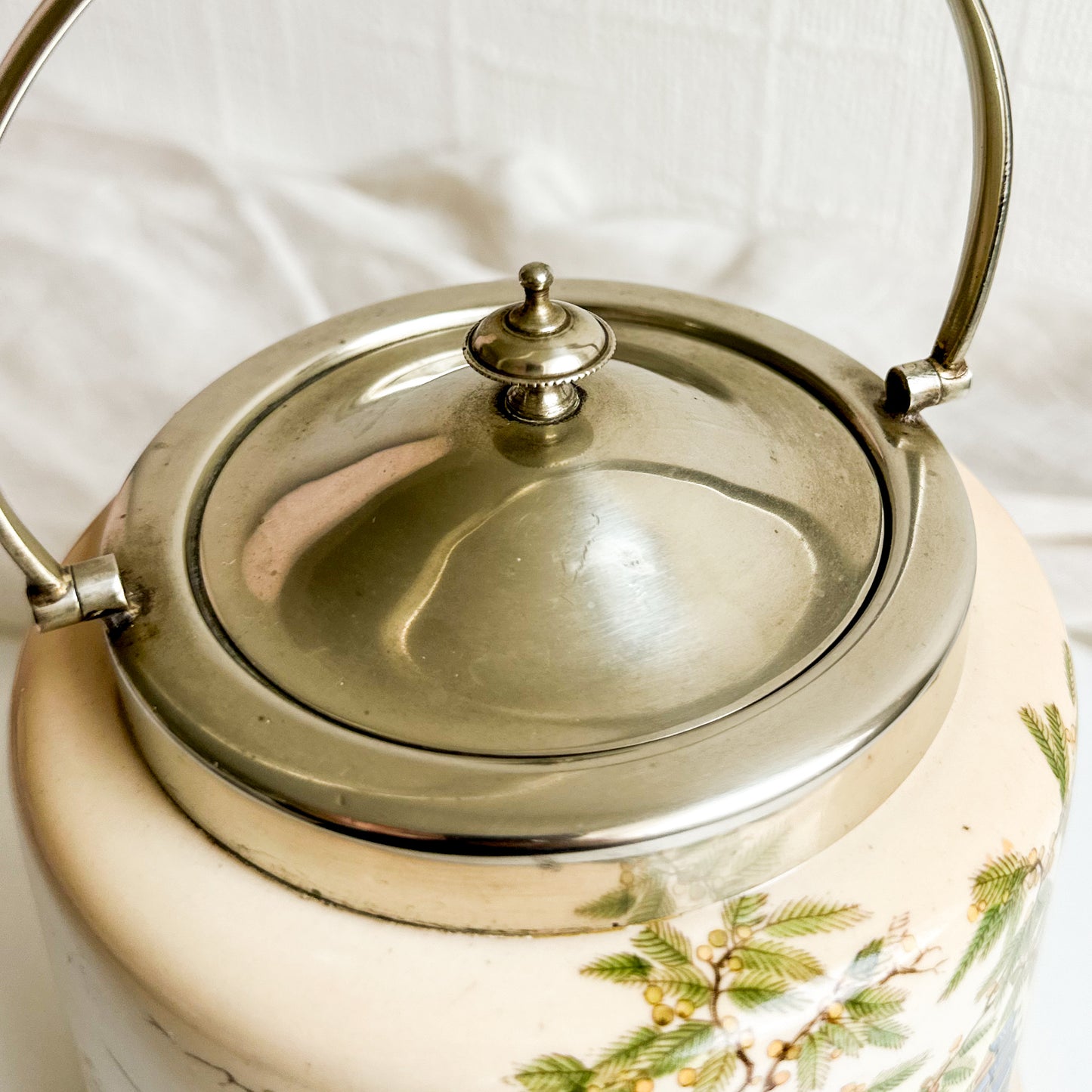 Antique Biscuit Barrel
