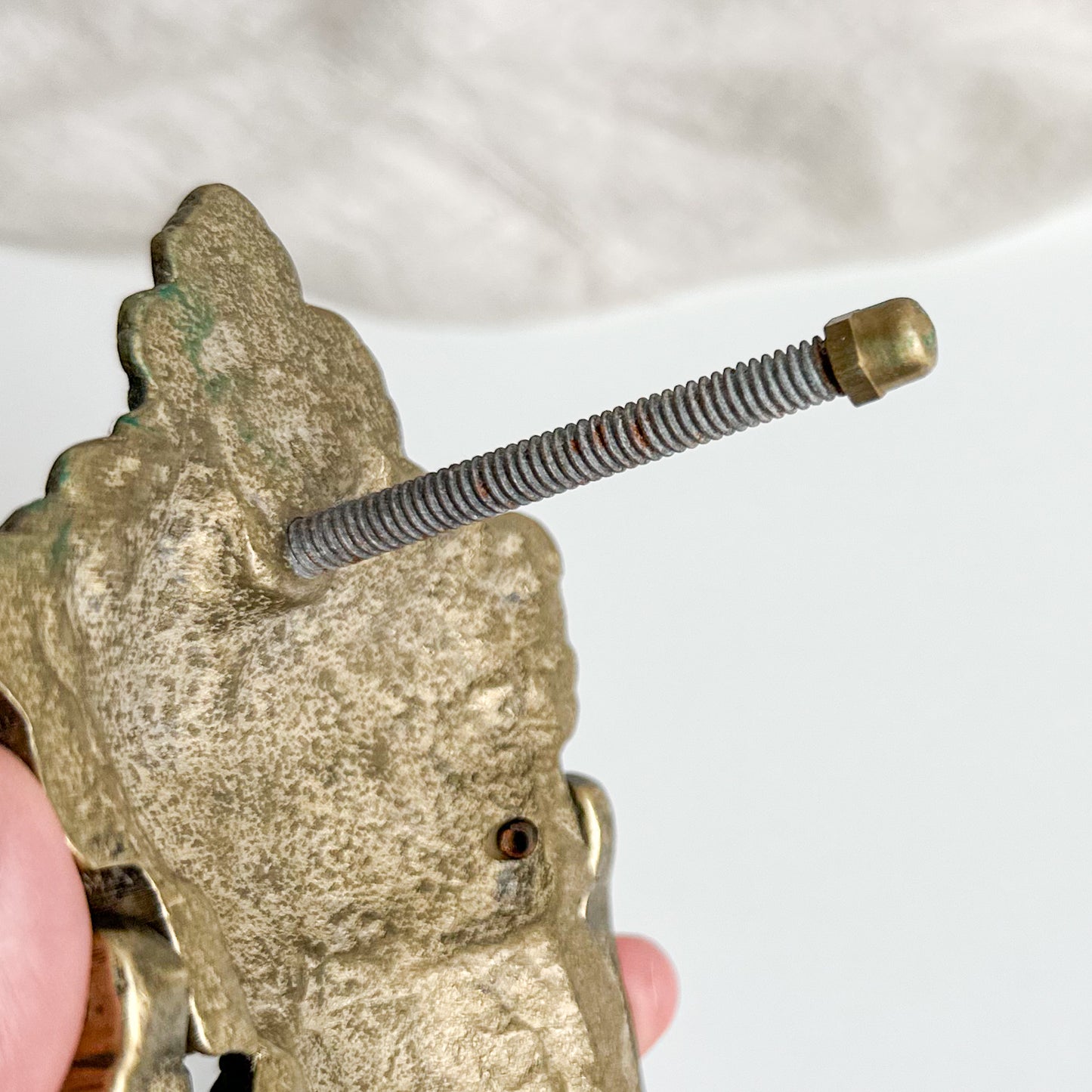 Art Nouveau Brass Door Knocker